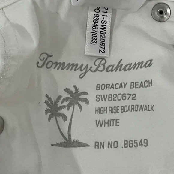 Tommy Bahama Boracay Beach High Rise Boardwalk Shorts 4 x15” - Picture 7 of 11